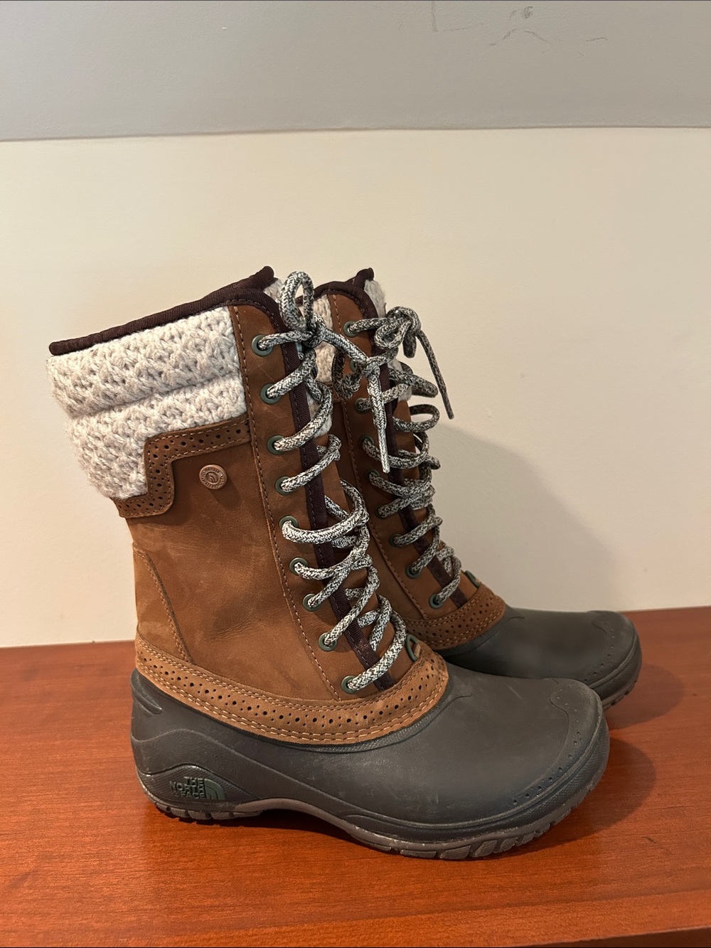 The North Face Women’s 6 Shellista II Winter Mid lace up boots
